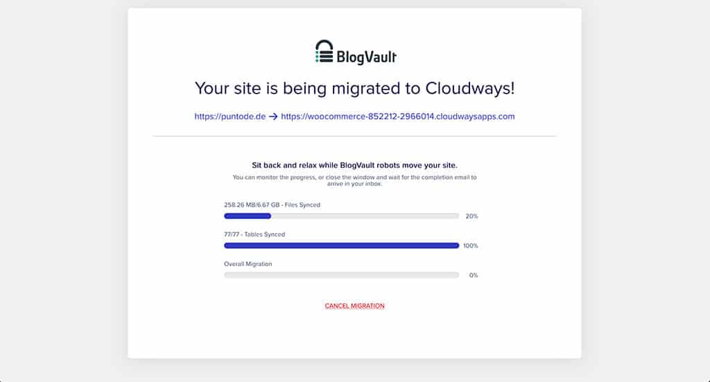 Migrare sito su Cloudways 4