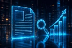 Come scrivere un articolo SEO: documento, ricerca e grafico di crescita del posizionamento
